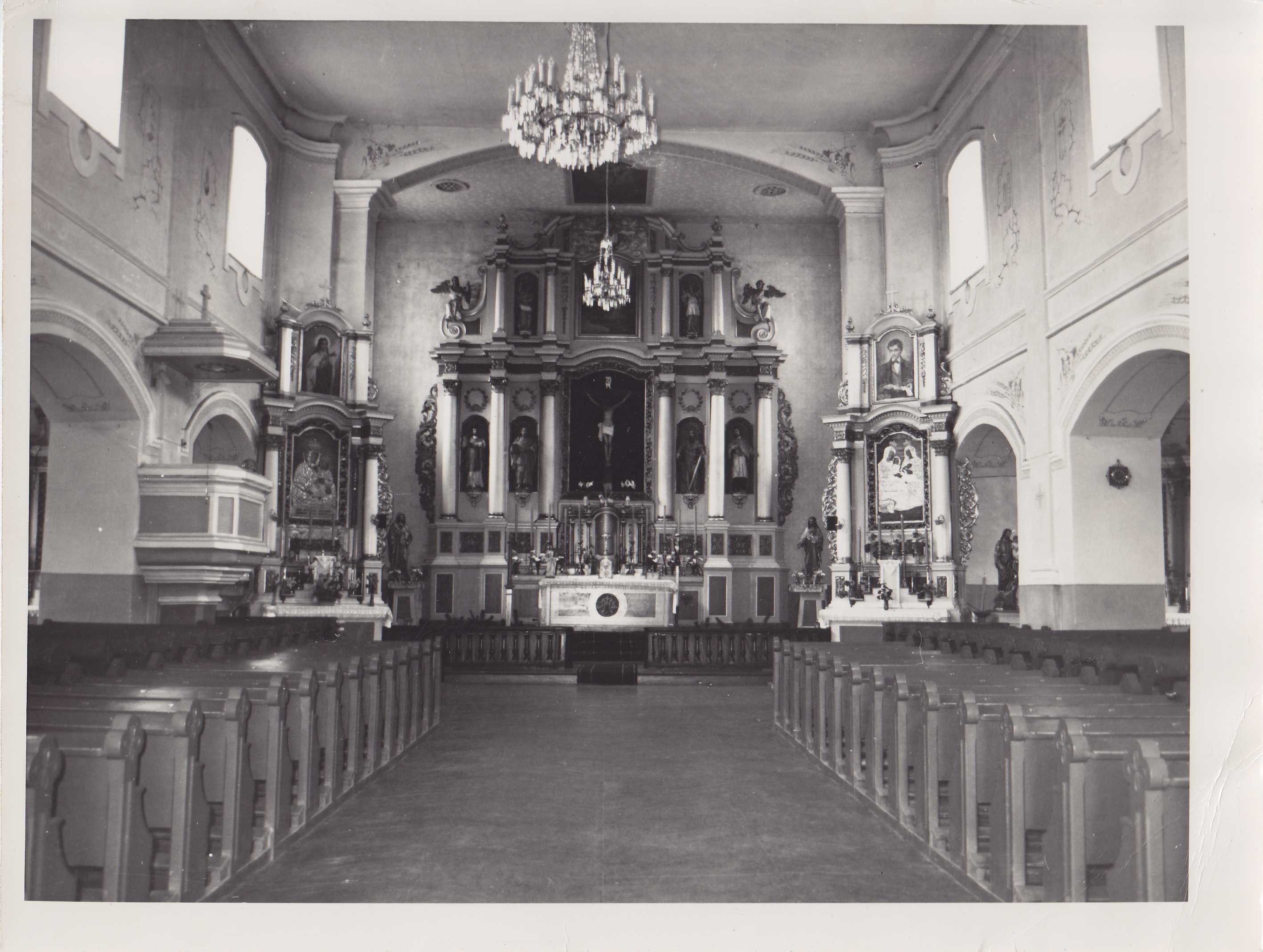 Pasvalio bažnyčios vidus. Jono Vytauto Nistelio fotografija 