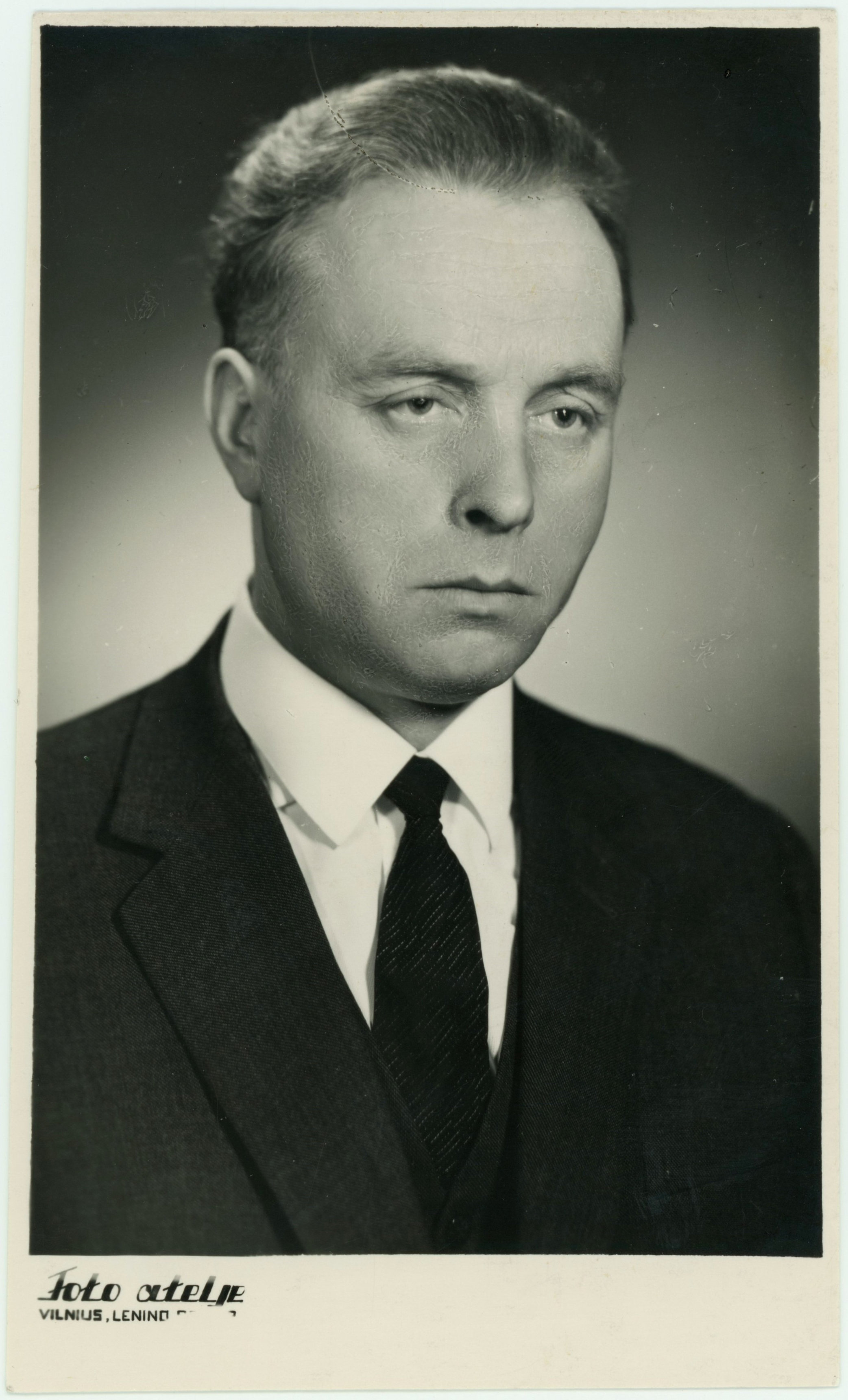 Portretinė. Jonas Mikelinskas. 1966 m. 