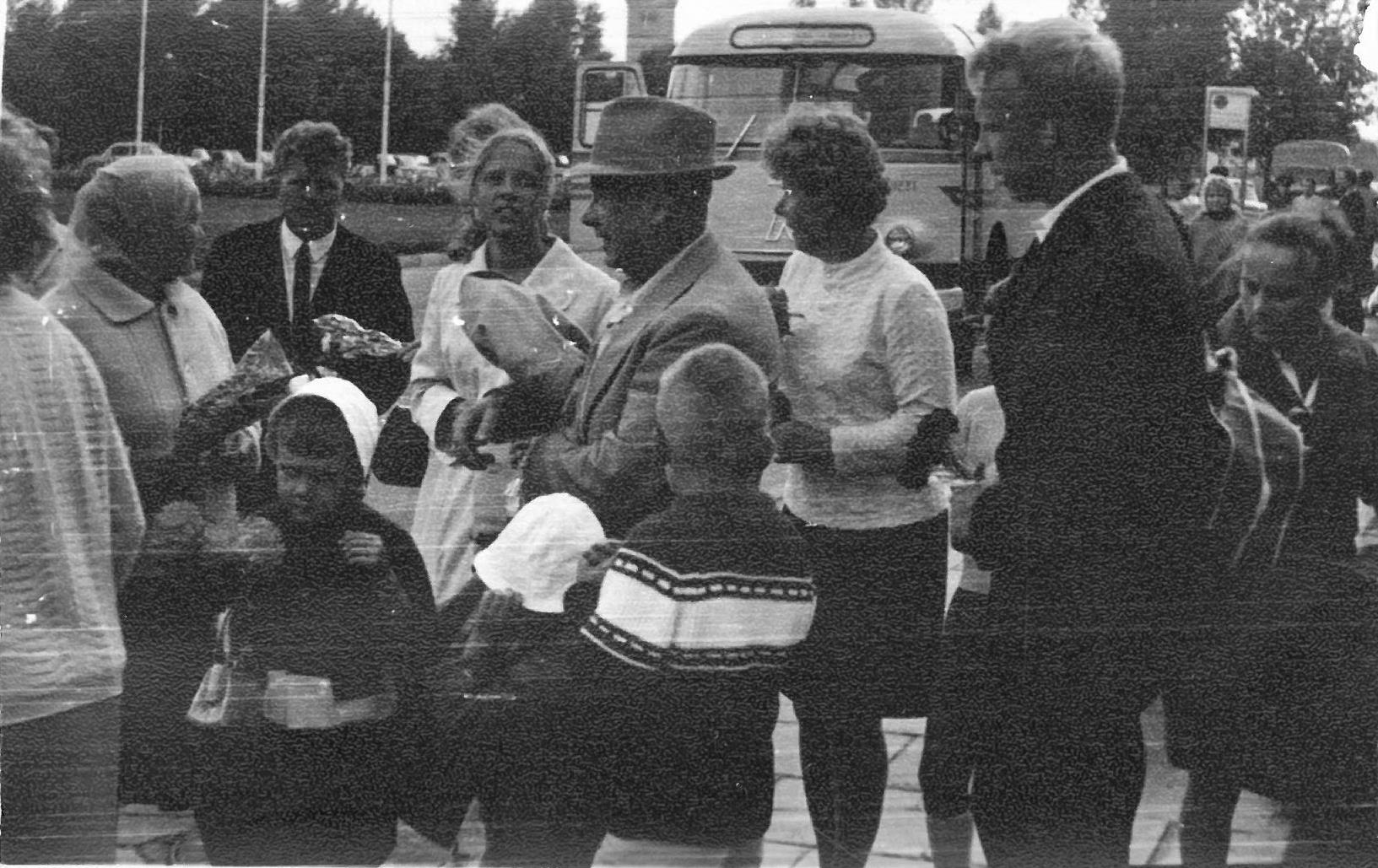 Pirmasis Kazio Balčiūno vizitas Lietuvoje. 1972 m. Savo artimuosius K. Balčiūnas vėl išvydo po 28 nesimatymo metų