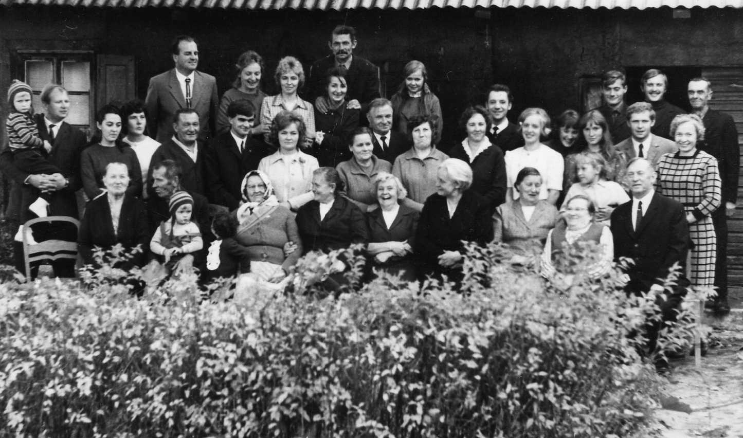  Vasinauskų šeima. 1972 m.