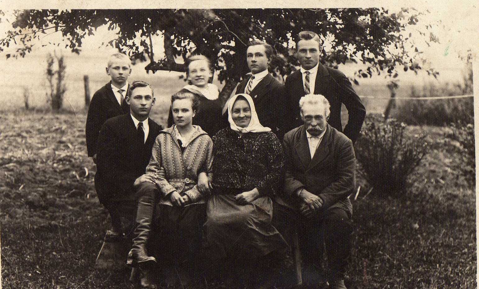 Vasinauskų šeima apie 1931 m. 