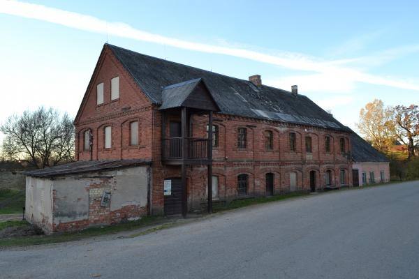 Raubonių vandens malūnas, vilnų karšykla-verpykla. Nuotrauka iš Pasvalio Mariaus Katiliškio viešosios bibliotekos Krašto kultūros dokumentavimo centro fondų, 2015

