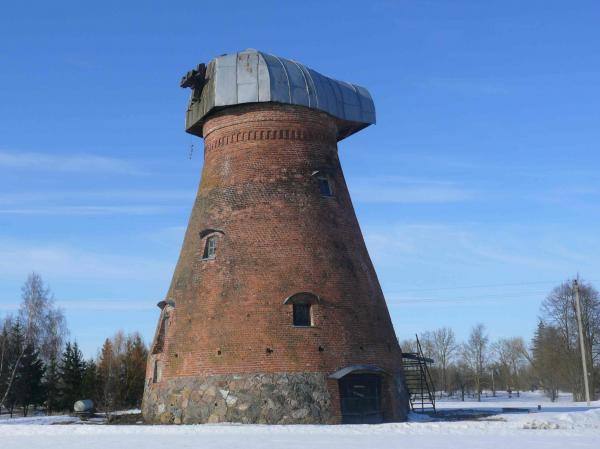 Pumpėnų vėjo malūnas. Algimanto Stalilionio nuotrauka