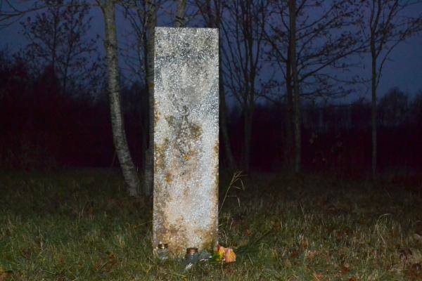 Vizorių pilkapis. Nuotrauka iš Pasvalio Mariaus Katiliškio viešosios bibliotekos Krašto kultūros dokumentavimo centro fondų, 2015