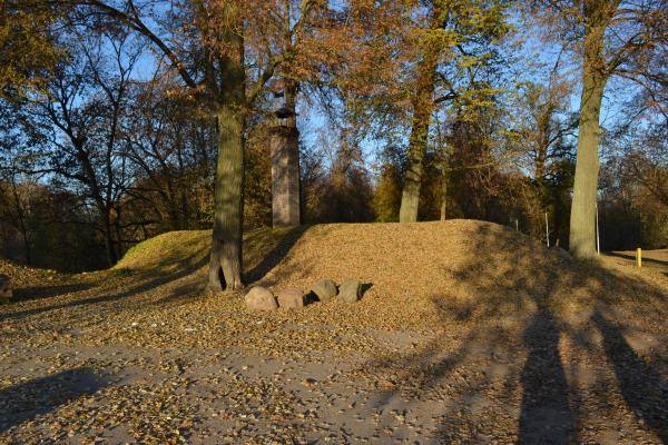 Saločių dvaro fragmentas. Nuotrauka iš Pasvalio Mariaus Katiliškio viešosios bibliotekos Krašto kultūros dokumentavimo centro fondų, 2015