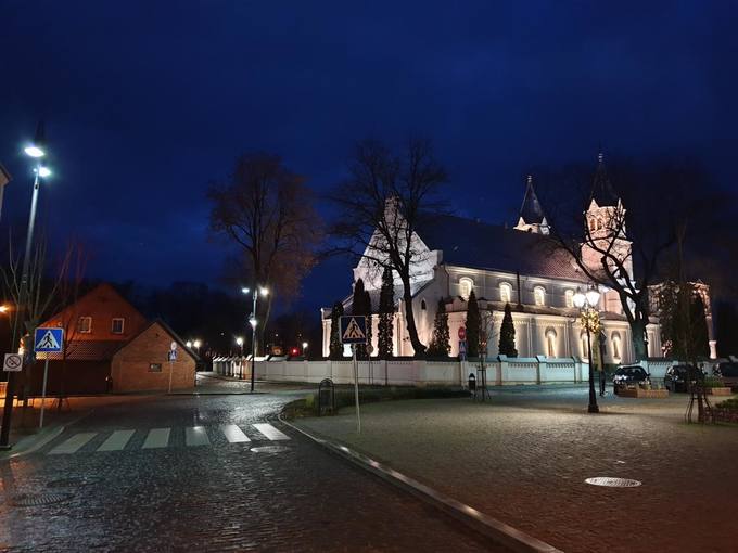 Pasvalio Šv. Jono Krikštytojo bažnyčia. Tomos Mikalajūnaitės nuotrauka, 2019