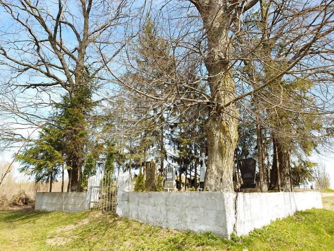 Seniau Norelius vadino Užkape, nes čia yra buvusios net 4 kapinės. Fotografijoje III kapinės nuo kelio Joniškis–Žeimelis–Pasvalys (209). Tomos Mikalajūnaitės nuotrauka, 2020