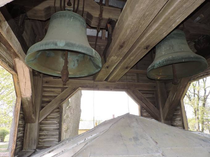 Daujėnų Švč. Jėzaus Vardo bažnyčios varpai. Gražvydo Balčiūnaičio nuotrauka, 2019