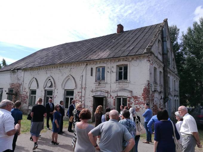 Sinagoga Pušalote. Almos Balčiūnienės nuotrauka, 2018