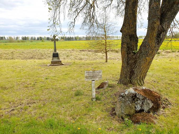 Vyskupo Kazimiero Paltaroko tėviškė Gailionių kaime, Linkuvos parapijoje, Šiaulių rajone. Tomos Mikalajūnaitės nuotrauka, 2020