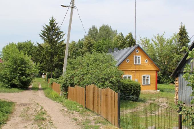 Knygnešio Kazio Gumbelevičiaus namas Pasvalyje. Aidos Leimontaitės nuotrauka, 2019