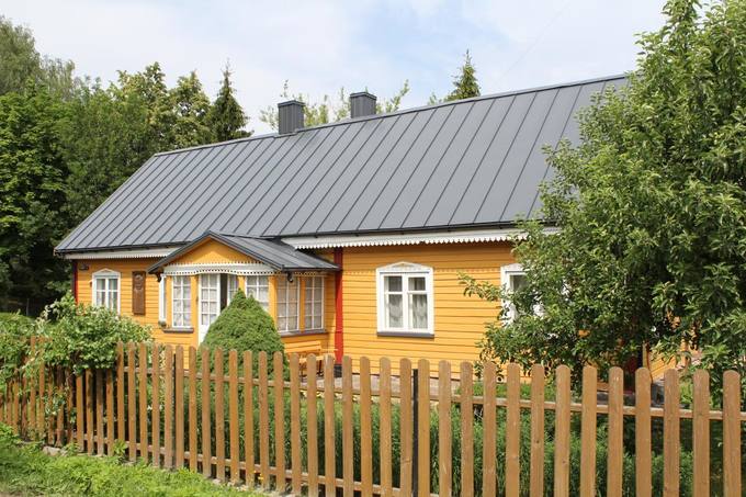 Knygnešio Kazio Gumbelevičiaus namas Pasvalyje. Aidos Leimontaitės nuotrauka, 2019