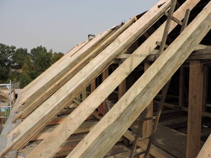 Raubonių vandens malūno, vilnų karšyklos-verpyklos restauracijos ir rekonstrukcijos bei pritaikymo turizmo reikmėms darbai. Gražvydo Balčiūnaičio nuotrauka, 2020 