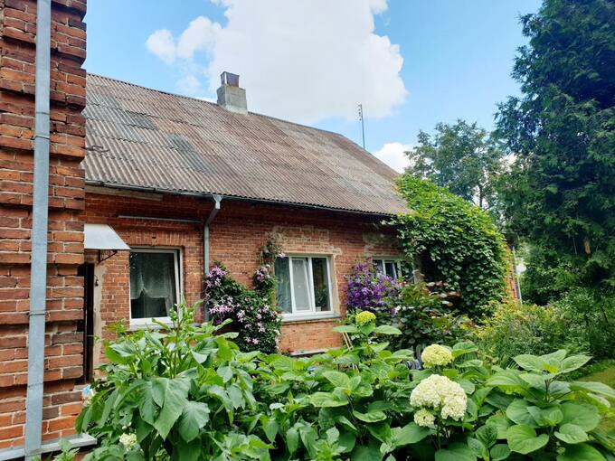 Pajiešmenių dvaro fragmentas. Tomos Mikalajūnaitės nuotrauka, 2020