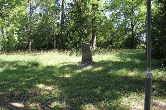 Žydų kapinės parke „Pasvalio Šveicarija“. Aidos Leimontaitės nuotrauka, 2019