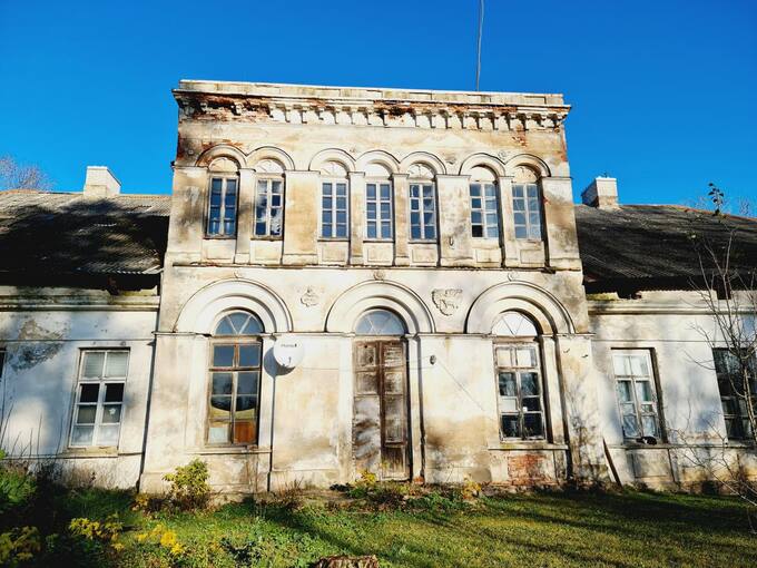 Barklainių dvaro fragmentas. Tomos Mikalajūnaitės nuotrauka, 2020