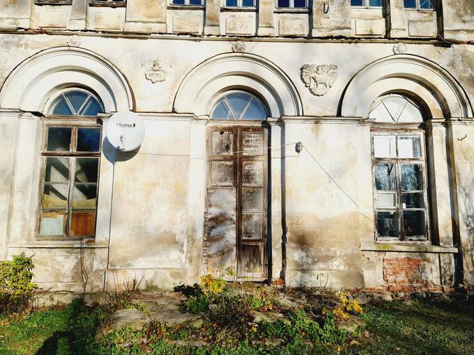 Barklainių dvaro fragmentas. Tomos Mikalajūnaitės nuotrauka, 2020