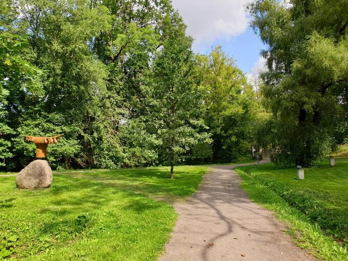 Parkas „Pasvalio Šveicarija“. Tomos Mikalajūnaitės nuotrauka, 2019