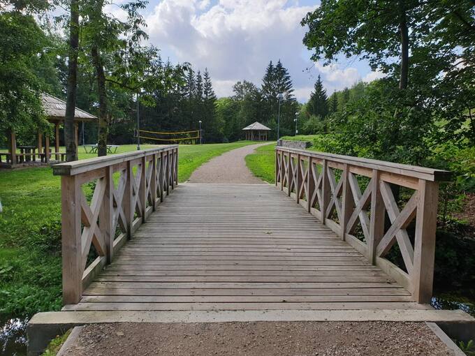 Parkas „Pasvalio Šveicarija“. Tomos Mikalajūnaitės nuotrauka, 2019