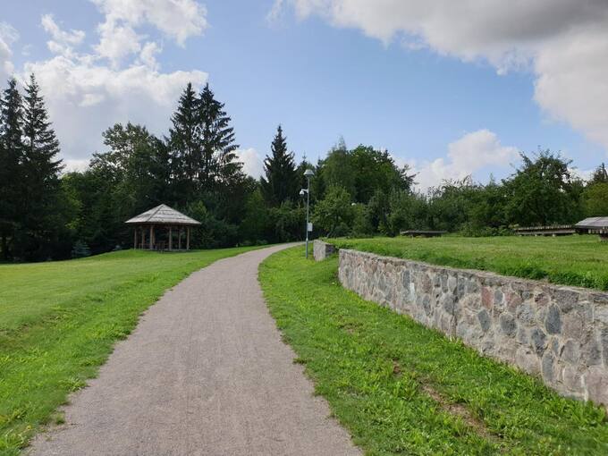 Parkas „Pasvalio Šveicarija“. Tomos Mikalajūnaitės nuotrauka, 2019