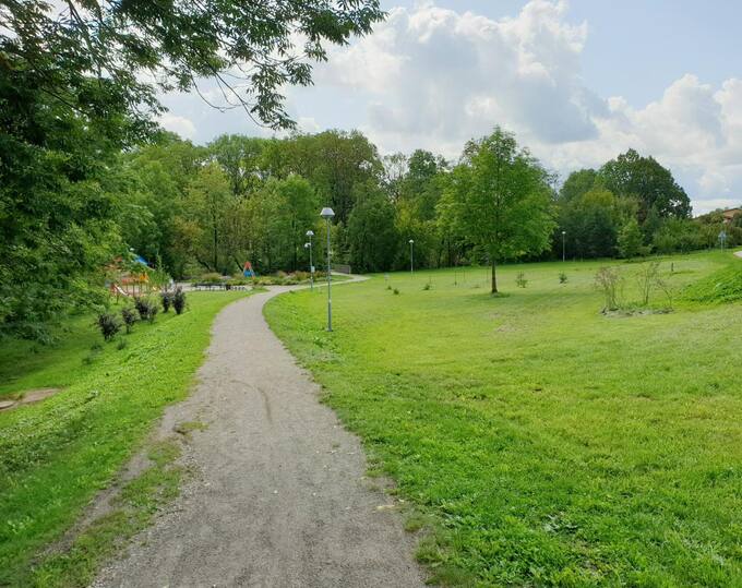 Parkas „Pasvalio Šveicarija“. Tomos Mikalajūnaitės nuotrauka, 2019