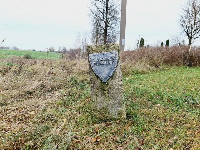 Saudogalos piliakalnis. Tomos Mikalajūnaitės nuotrauka, 2020