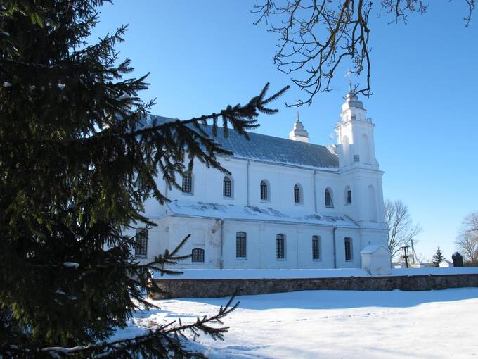 Krinčino Šv. apaštalų Petro ir Povilo bažnyčia. Gražvydo Balčiūnaičio nuotrauka, 2013