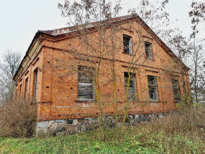 Moliūnų dvaro rūmai. Tomos Mikalajūnaitės nuotrauka, 2021