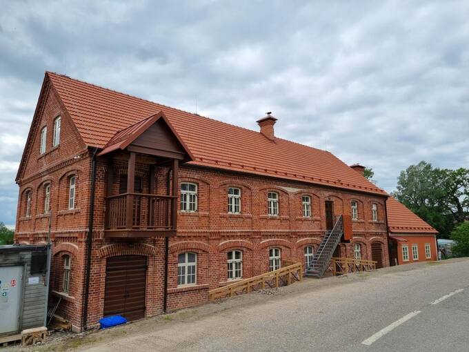 Raubonių vandens malūnas, vilnų karšykla-verpykla. Tomos Mikalajūnaitės nuotrauka, 2022