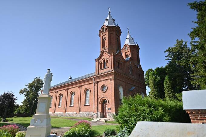 Vaškų Šv. Juozapo bažnyčia. Dainiaus Vareikos nuotrauka, 2022