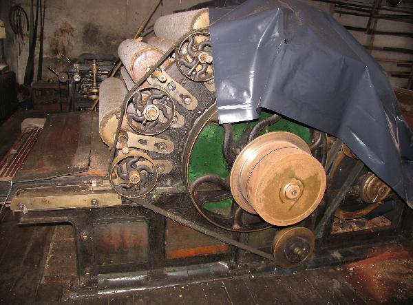 Raubonių vandens malūne, vilnų karšykloje-verpykloje. Virginijos Varanauskienės nuotrauka