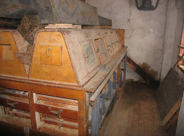 Raubonių vandens malūne, vilnų karšykloje-verpykloje. Virginijos Varanauskienės nuotrauka