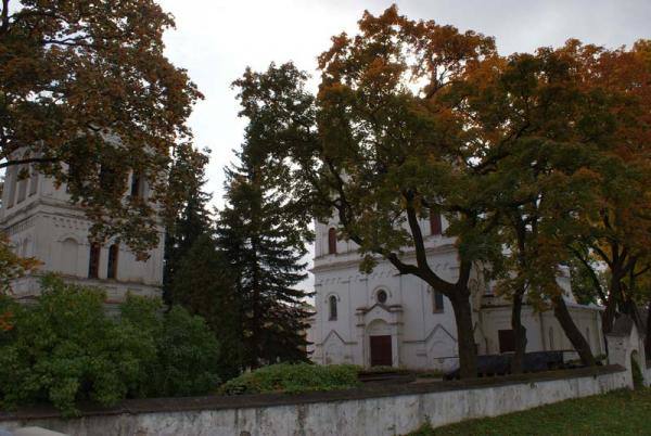 Pasvalio Šv. Jono Krikštytojo bažnyčia. Almanto Laužadžio nuotrauka, 2008 [interaktyvus]. Prieiga per internetą: https://www.miestai.net/forumas/forum/bendrosios-diskusijos/miestai-ir-architekt%C5%ABra/sakralin%C4%97-architekt%C5%ABra/7514-%E2%80%A0-pasvalio-r-ba%C5%BEny%C4%8Dios?t=7269%3E