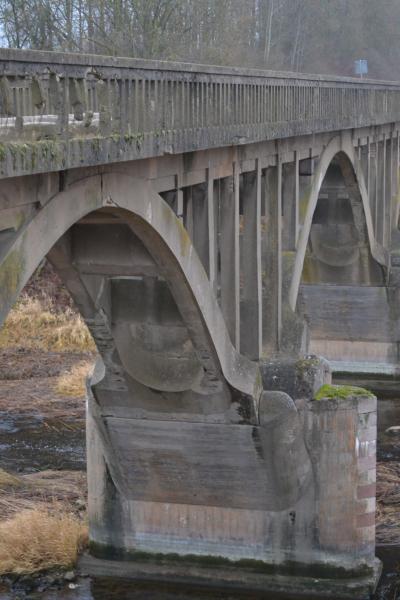 Švobiškio siaurojo geležinkelio tiltas per Mūšą 