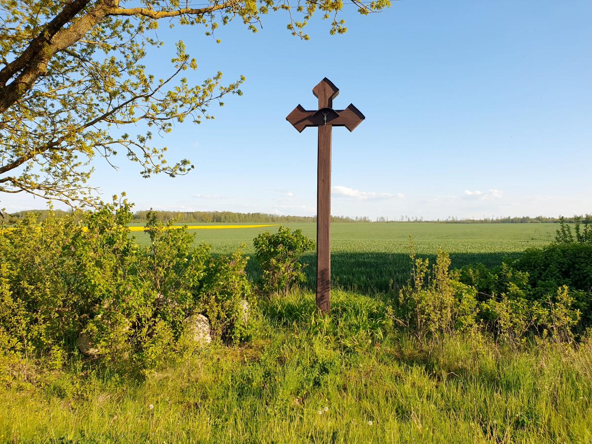 Kryžius prie kelio Žilpamūšis–Burgėnai