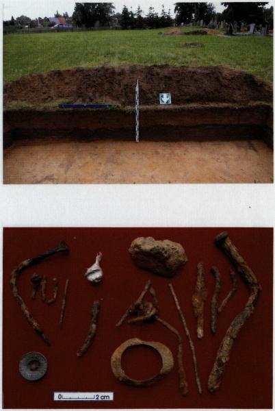 Ustukių laidojimo vieta ir senovės gyvenvietė