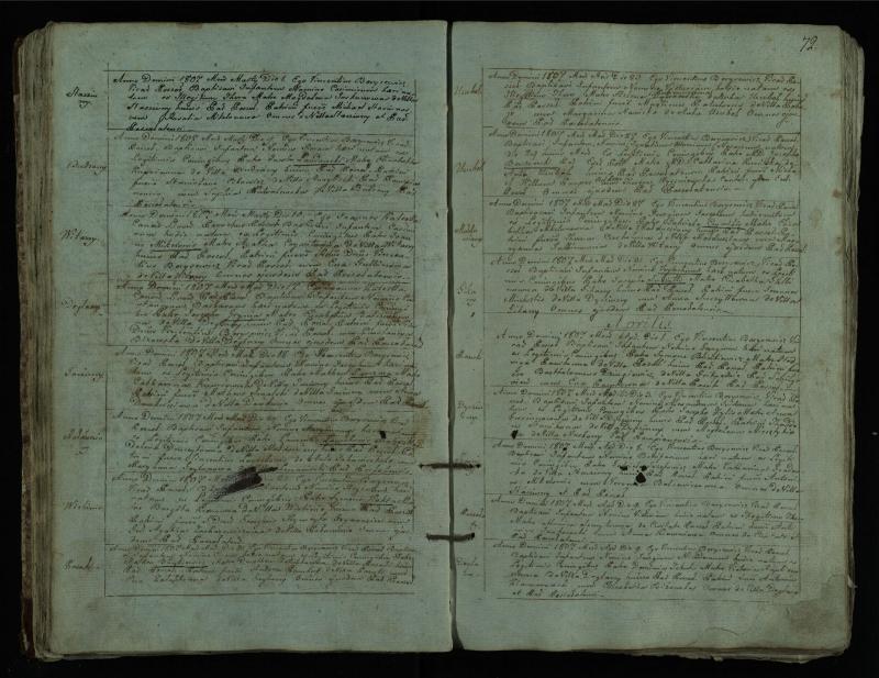 Pušaloto Romos katalikų parapijos bažnyčios 1802–1814 metų krikšto metrikų knyga