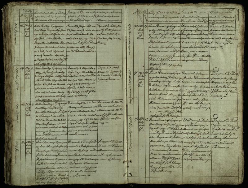 Pušaloto Romos katalikų parapijos bažnyčios 1828–1834 metų krikšto metrikų knyga