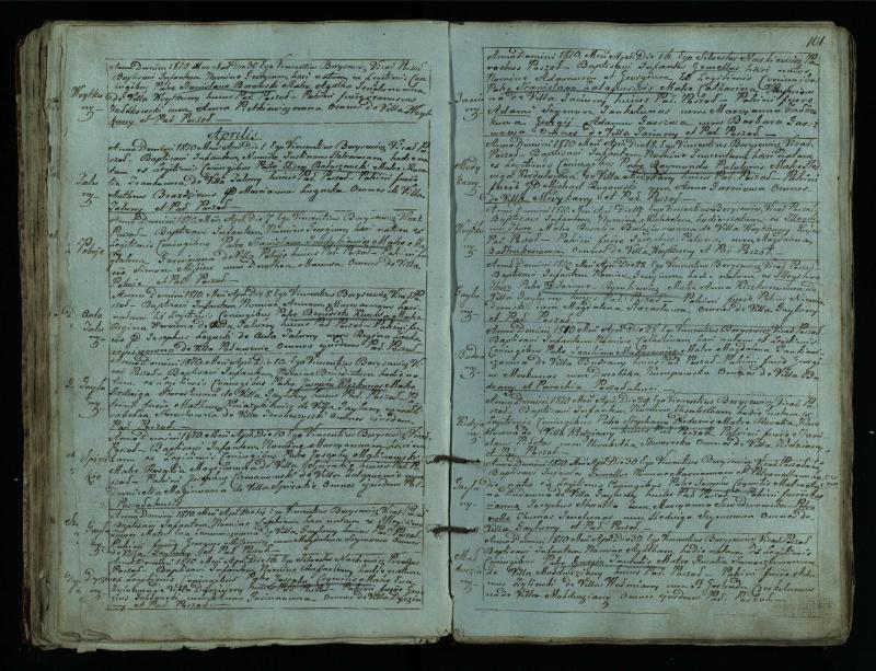 Pušaloto Romos katalikų parapijos bažnyčios 1802–1814 metų krikšto metrikų knyga