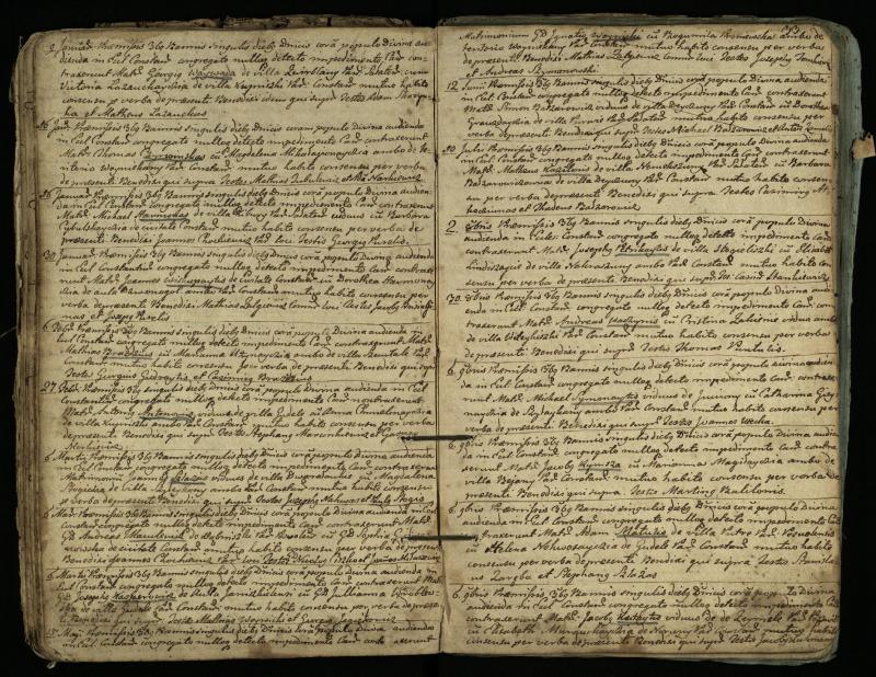 Vaškų (Konstantinavo) Romos katalikų parapijos bažnyčios 1766–1804 metų jungtuvių metrikų knyga