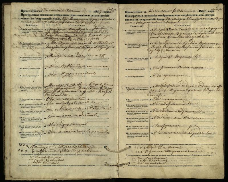 Pasvalio Romos katalikų parapijos bažnyčios 1866–1876 metų priešjungtuvinės apklausos knyga