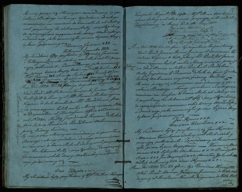 Pušaloto Romos katalikų parapijos bažnyčios 1819–1827 metų jungtuvių metrikų knyga