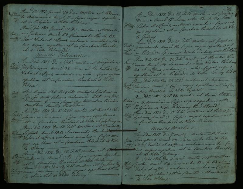 Pušaloto Romos katalikų parapijos bažnyčios 1810–1827 metų mirties metrikų knyga