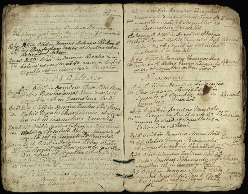 Pasvalio Romos katalikų parapijos bažnyčios 1788–1794 metų mirties metrikų knyga