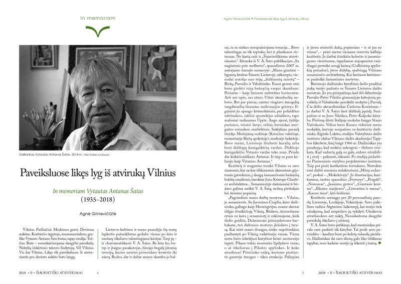 Šiaurietiški atsivėrimai : Pasvalio krašto istorijos ir kultūros žurnalas 2018, nr. 2 (45)