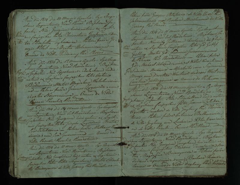Pušaloto Romos katalikų parapijos bažnyčios 1802–1814 metų krikšto metrikų knyga