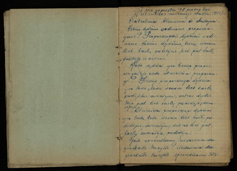 Žurnalisto, literato, vertėjo Kazimiero Pūro įrišti sąsiuviniai