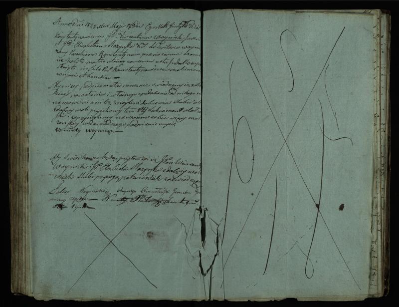 Vaškų (Konstantinavo) Romos katalikų parapijos bažnyčios 1809–1827 metų jungtuvių metrikų knyga