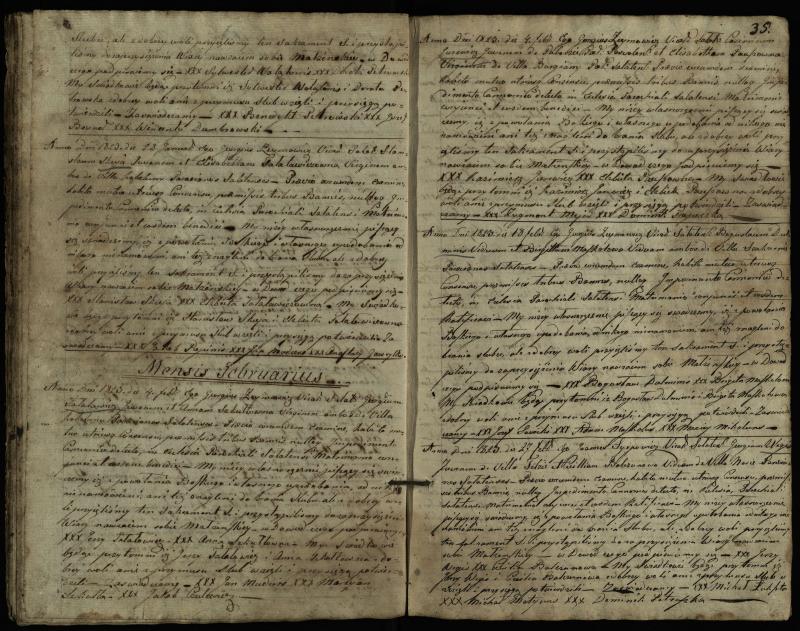 Saločių Romos katalikų parapijos bažnyčios 1819–1827 metų priešjungtuvinės apklausos knyga