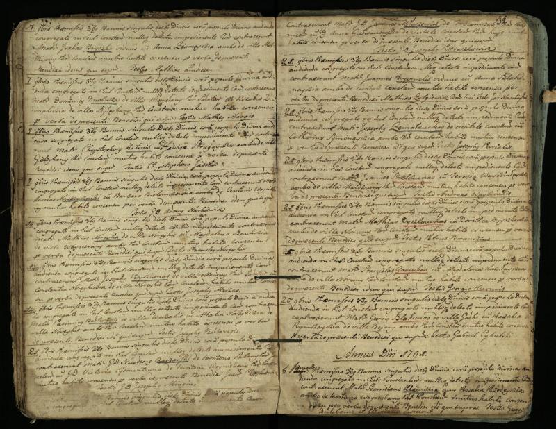 Vaškų (Konstantinavo) Romos katalikų parapijos bažnyčios 1766–1804 metų jungtuvių metrikų knyga